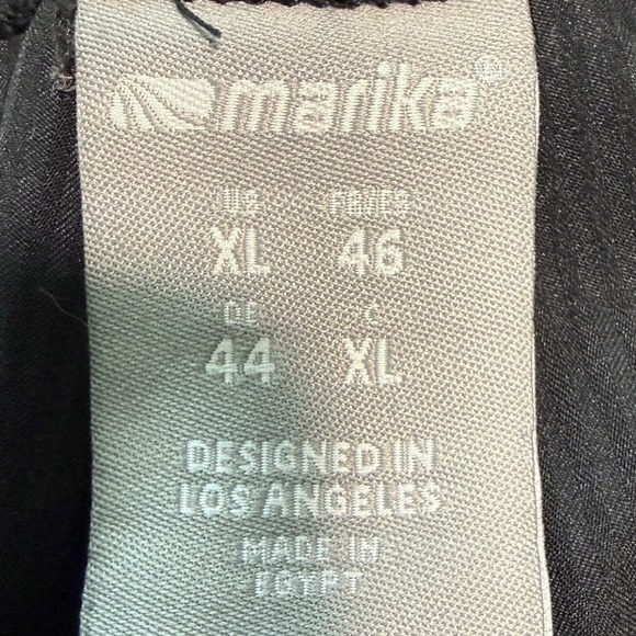 Marika Black Activewear Pants Women's XL Hiking Walking Easy Travel Lightweight - Picture 5 of 16